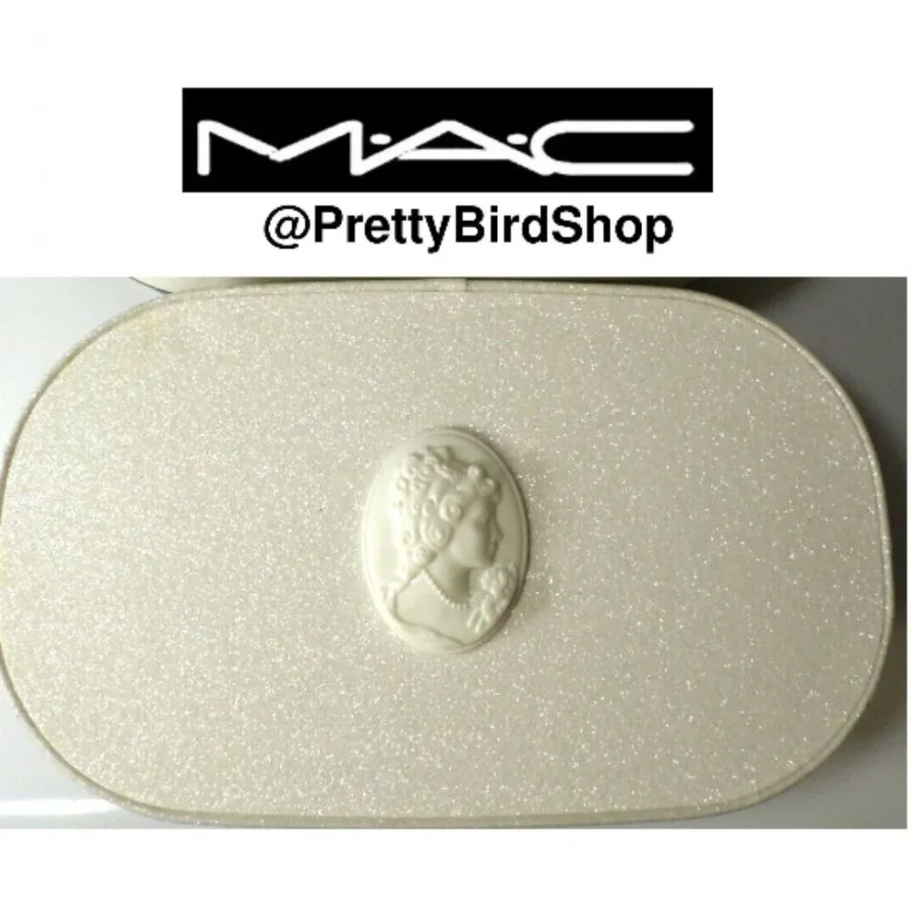 MAC glitter case box silver makeup cosmetic jewelry NEW Limited Edition